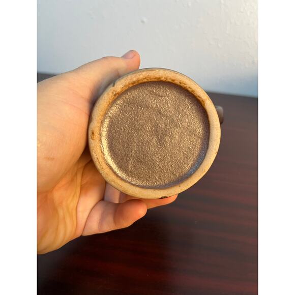 Ceramic Milk Creamer Pitcher Glazed Art Pottery 3" - Picture 6 of 9